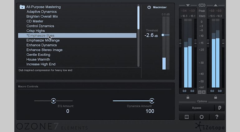 Izotope ozone 7 elements presets download free